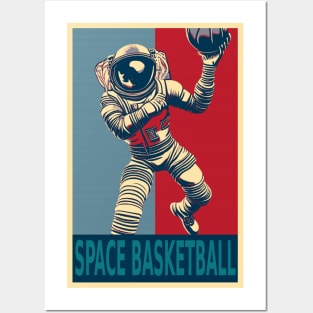 Astronaut Basketball Player Hope Posters and Art